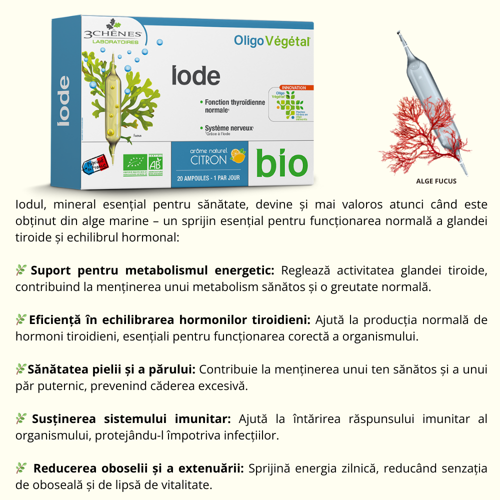 Iod Bio, 20 fiole, 3 Chenes